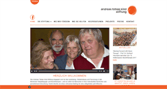 Desktop Screenshot of andreas-tobias-kind-stiftung.de